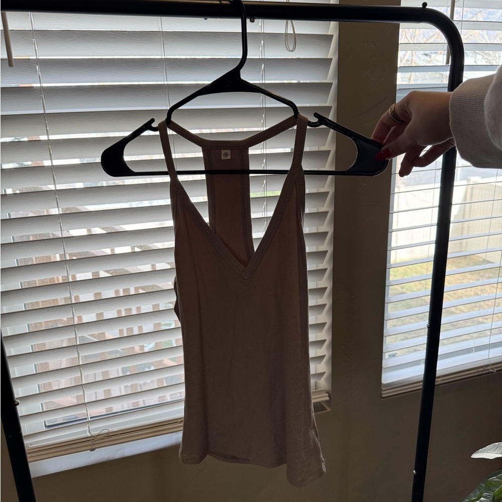 Elegant Tan Women's Top